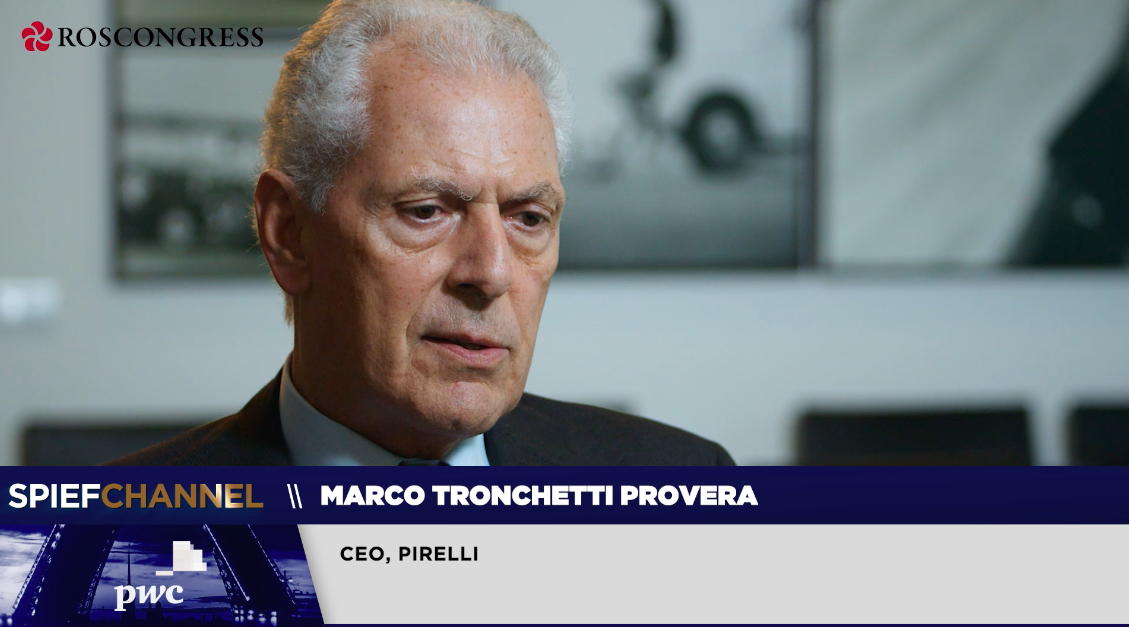 Marco Tronchetti Provera, CEO, Pirelli 