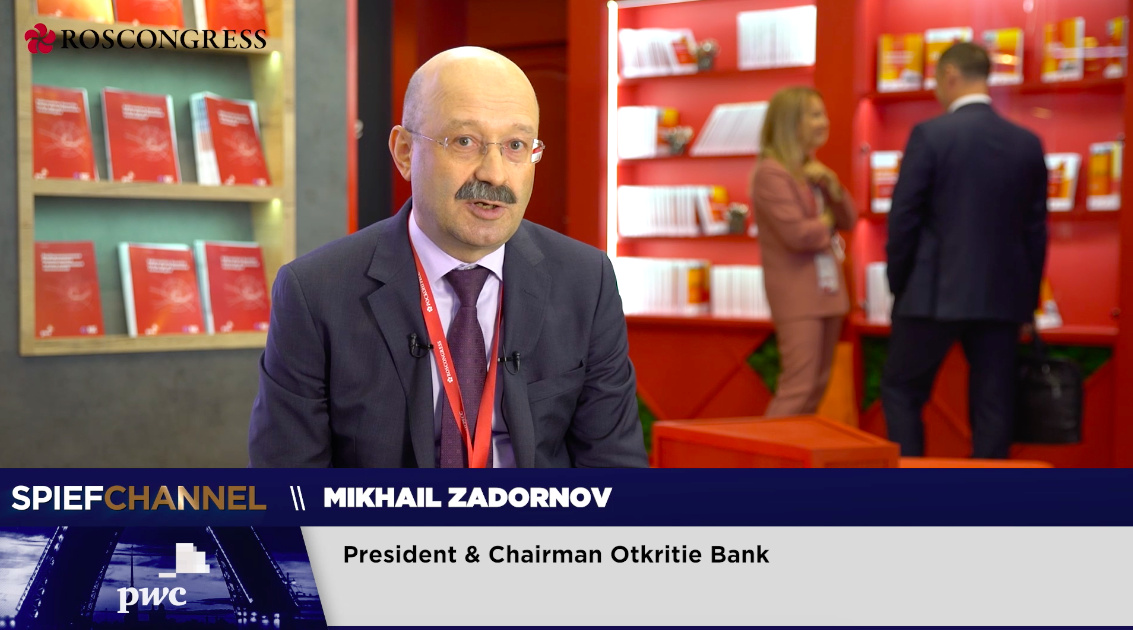 Михаил Задорнов, Президент, Председатель правления, Банк Открытие