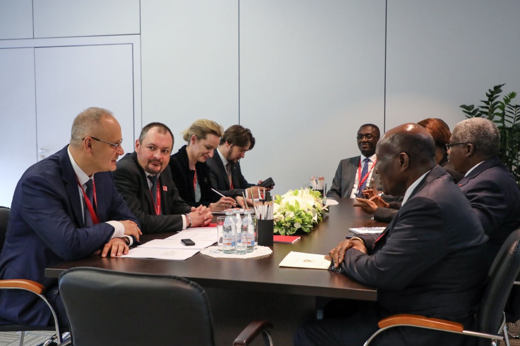 Russia and Côte d’Ivoire Discuss Business Relations and Participation in Russia–Africa Summit